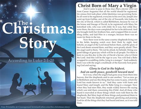luke 2 kjv christmas story.
